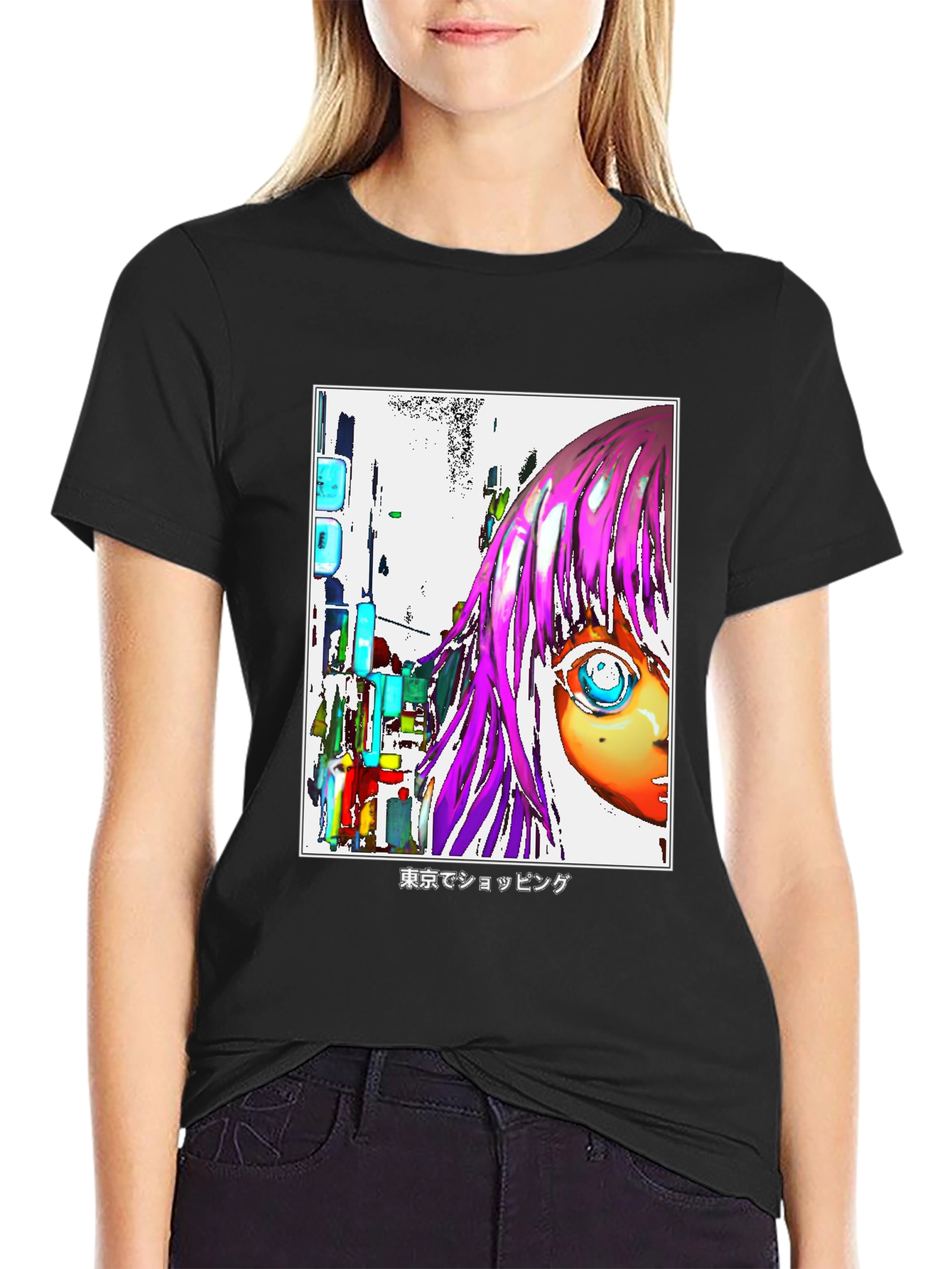 Tokyo Shopping Graphic T-Shirt