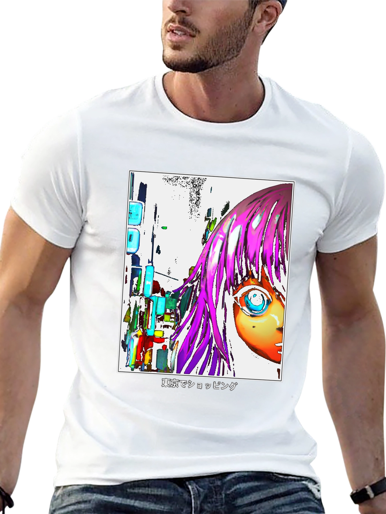 Tokyo Shopping Graphic T-Shirt