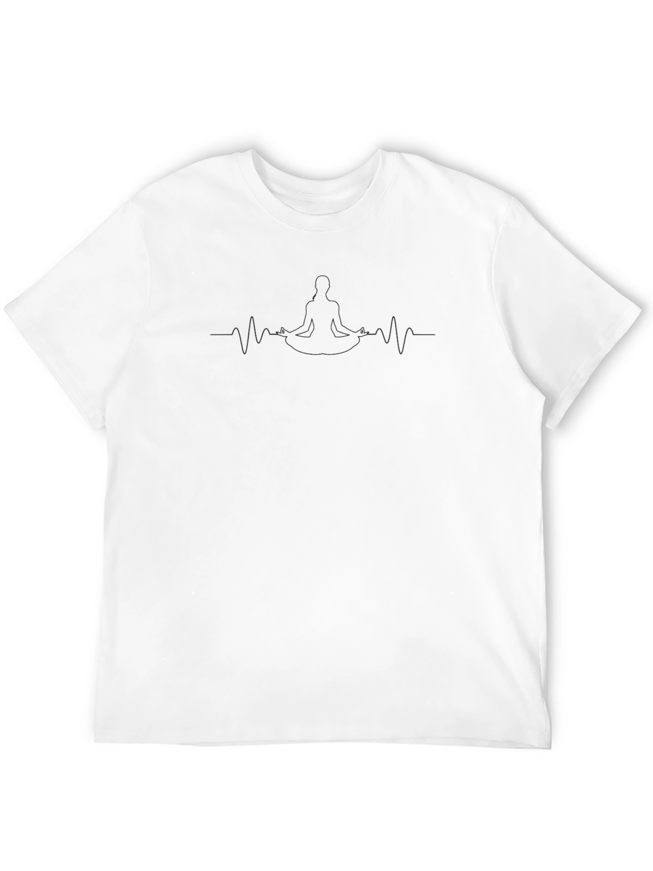 Yoga Meditation Heartbeat T-Shirt