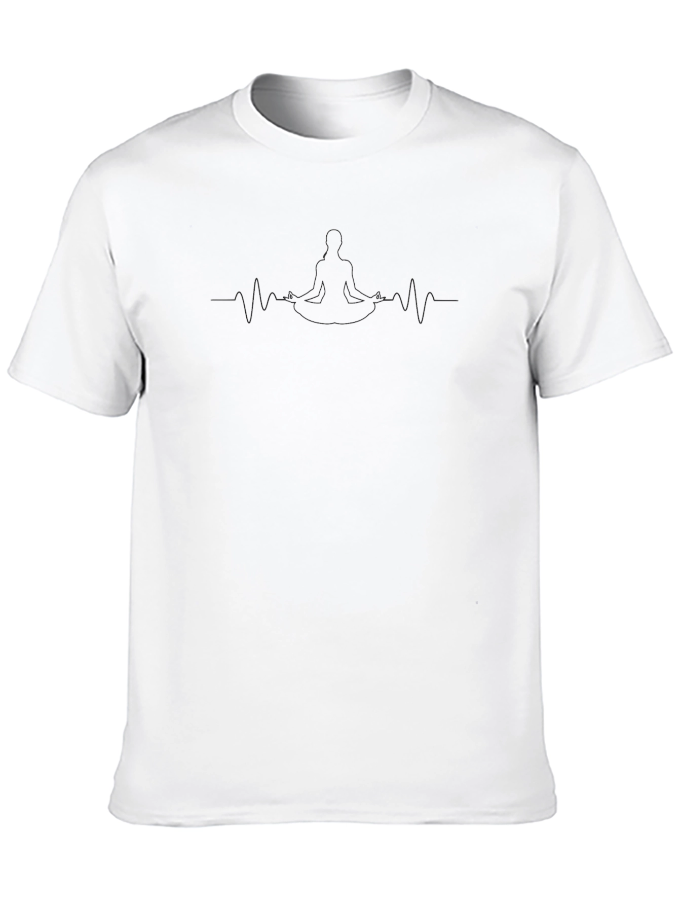 Yoga Meditation Heartbeat T-Shirt