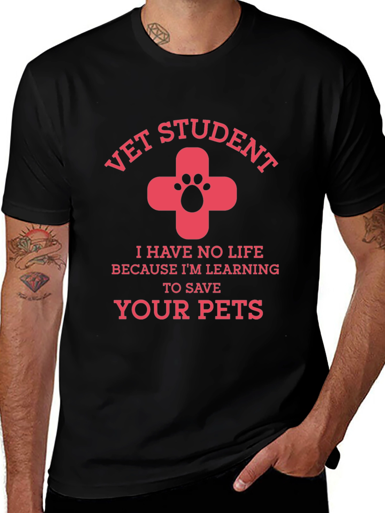 Vet Student Tee: Save Your Pets