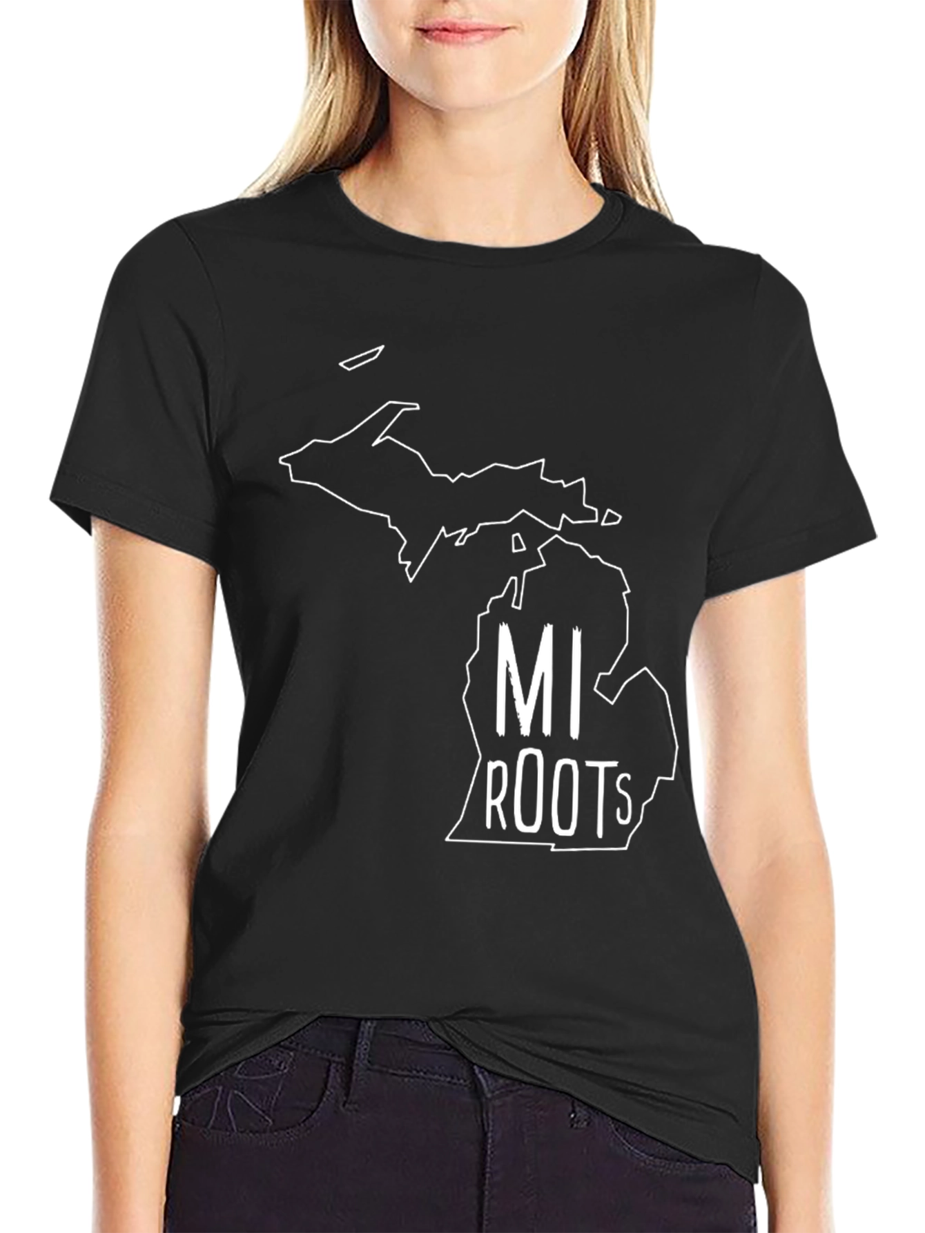 Michigan Roots Graphic T-Shirt