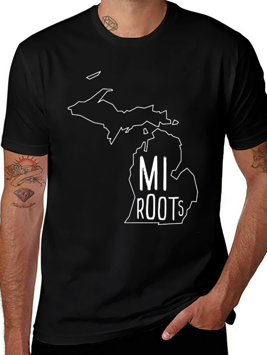 Michigan Roots Graphic T-Shirt