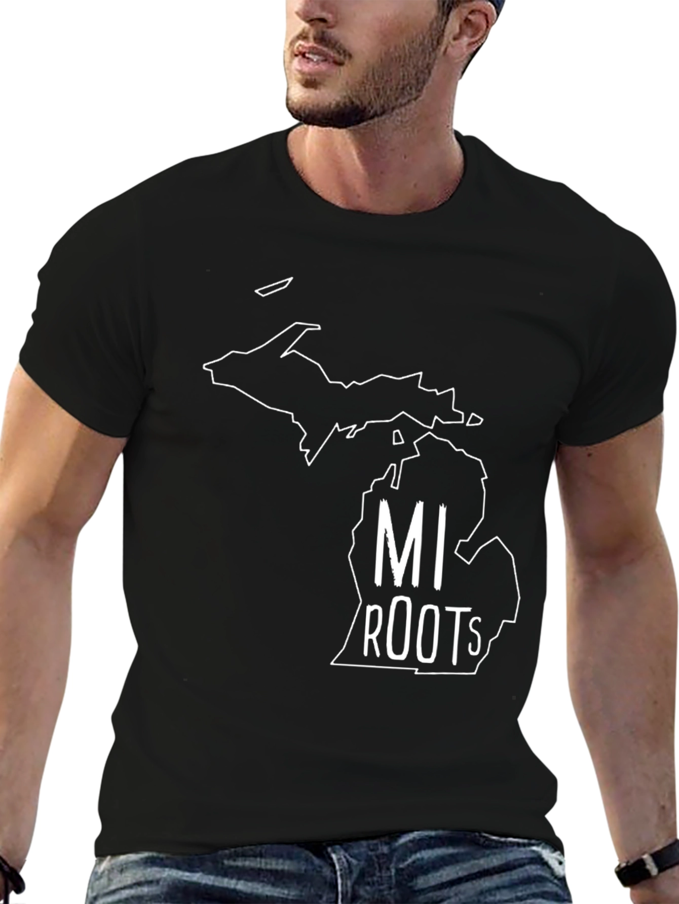 Michigan Roots Graphic T-Shirt