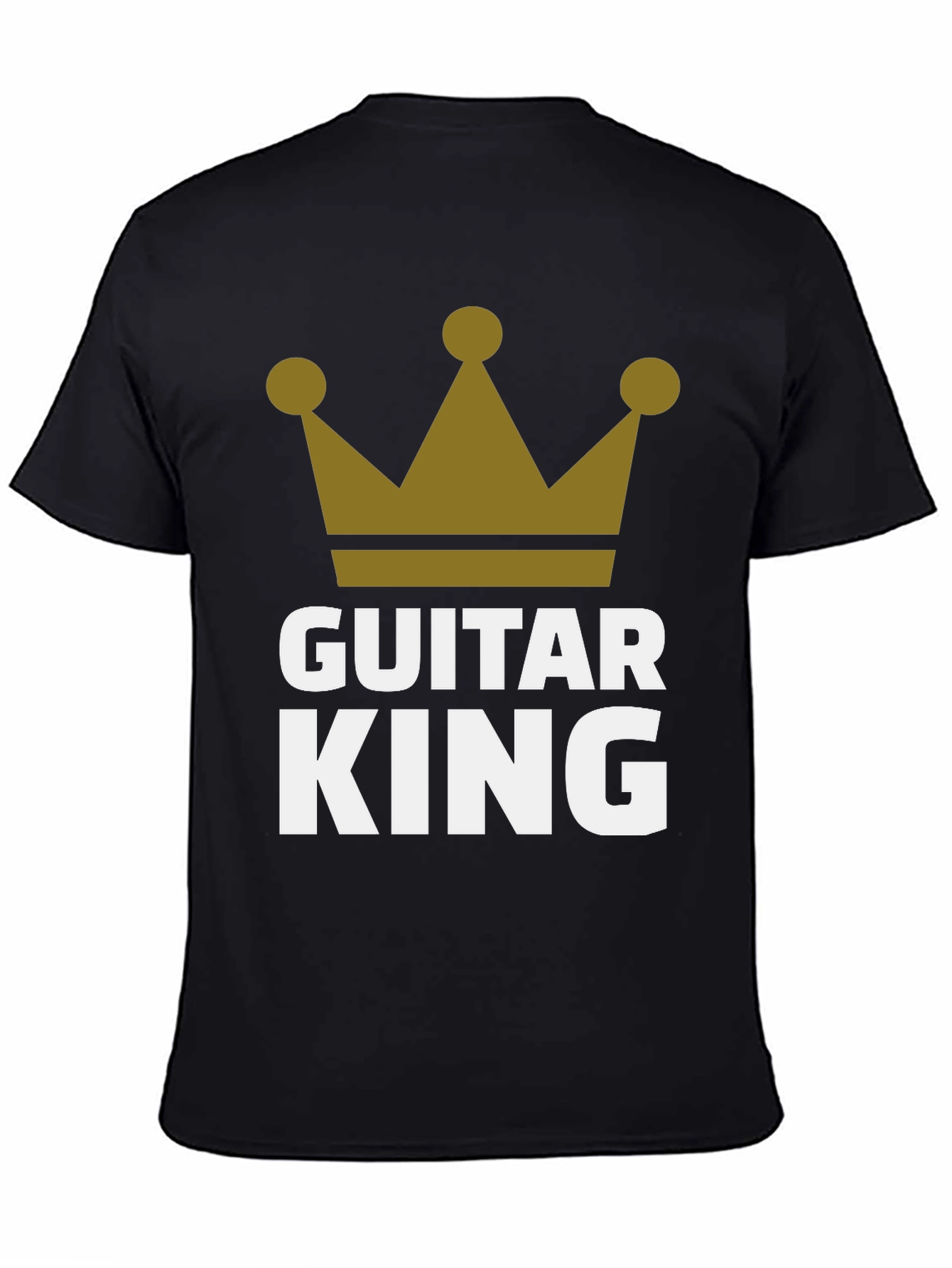 Guitar King Graphic T-Shirt - Musician Apparel