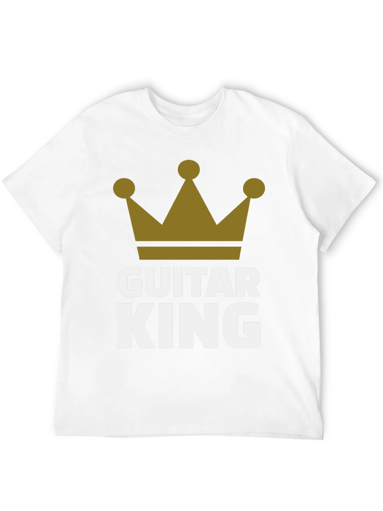 Guitar King Graphic T-Shirt - Musician Apparel