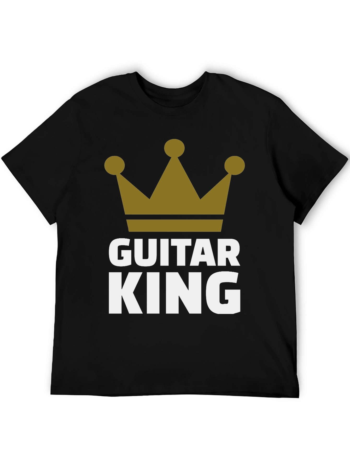 Guitar King Graphic T-Shirt - Musician Apparel