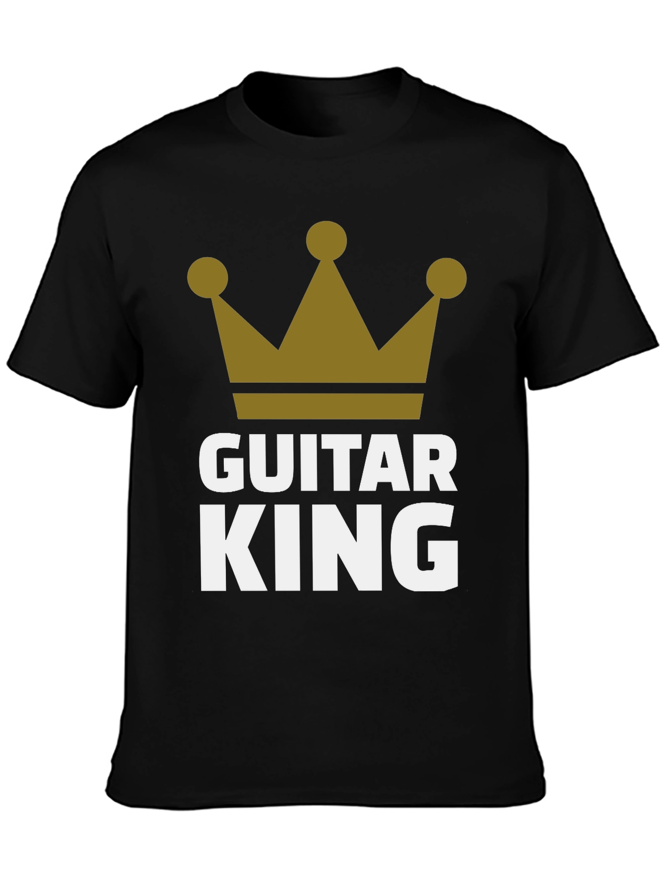 Guitar King Graphic T-Shirt - Musician Apparel