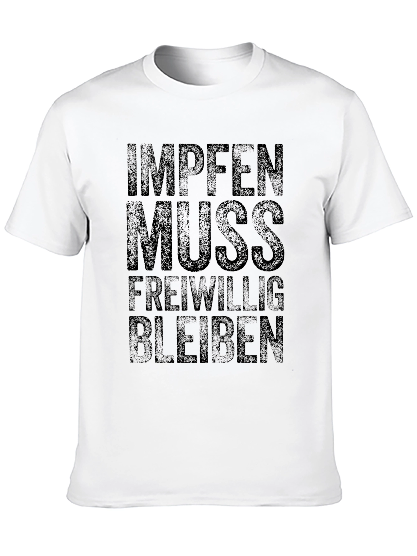Impfem Muss Freiwillig Black T-Shirt