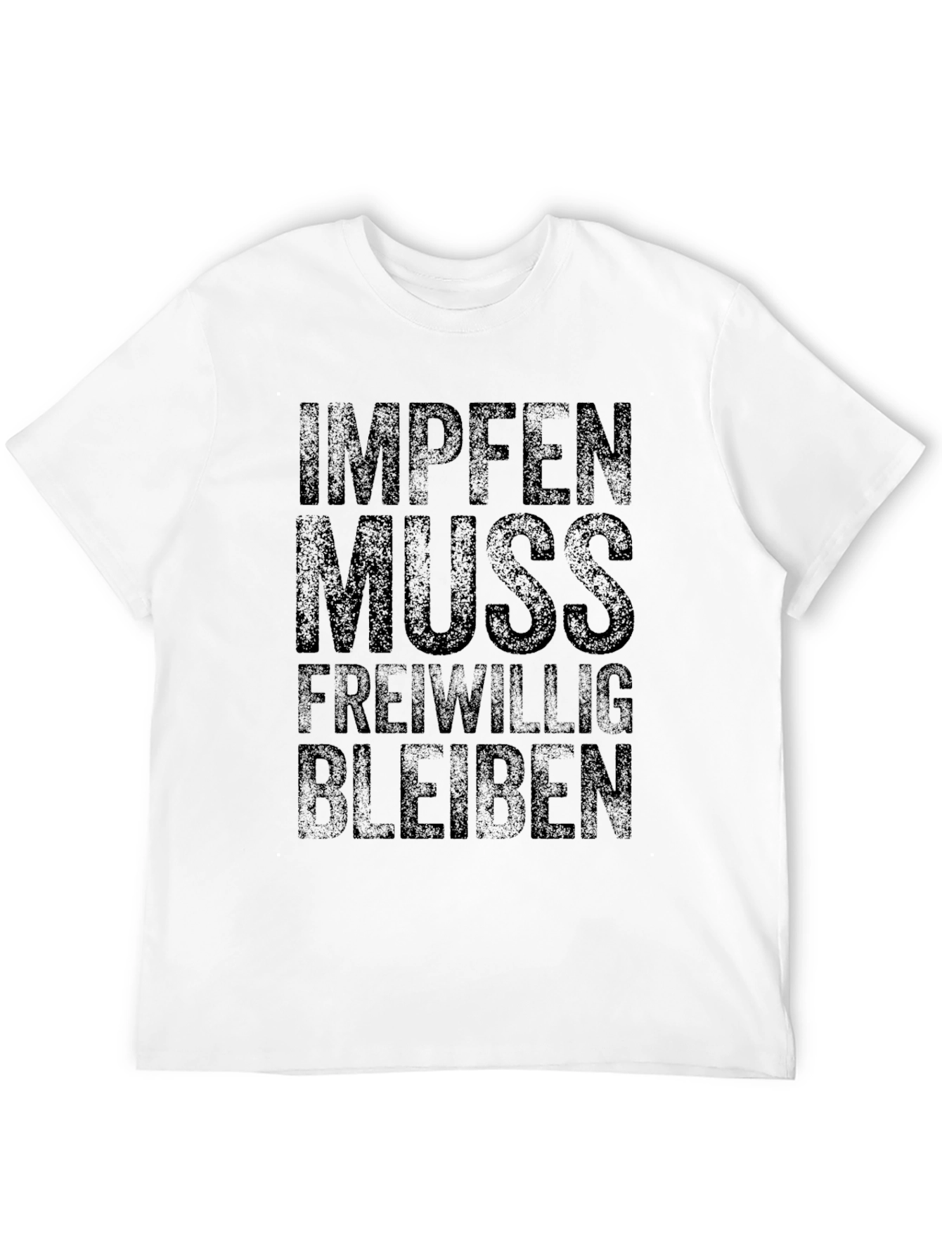 Impfem Muss Freiwillig Black T-Shirt