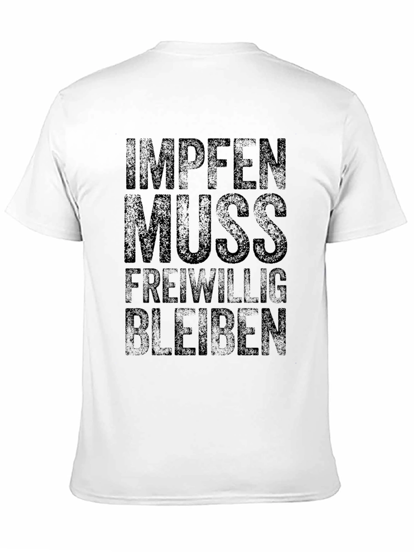 Impfem Muss Freiwillig Black T-Shirt