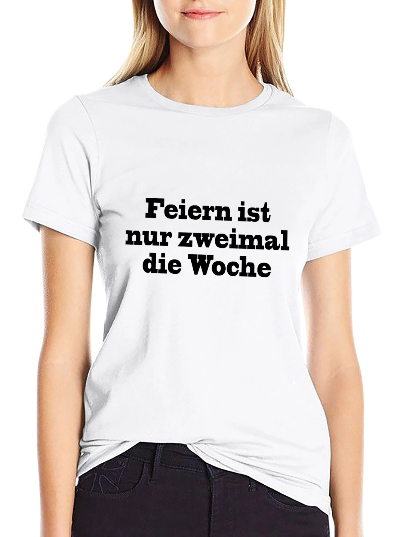 Party Twice a Week Black T-Shirt
