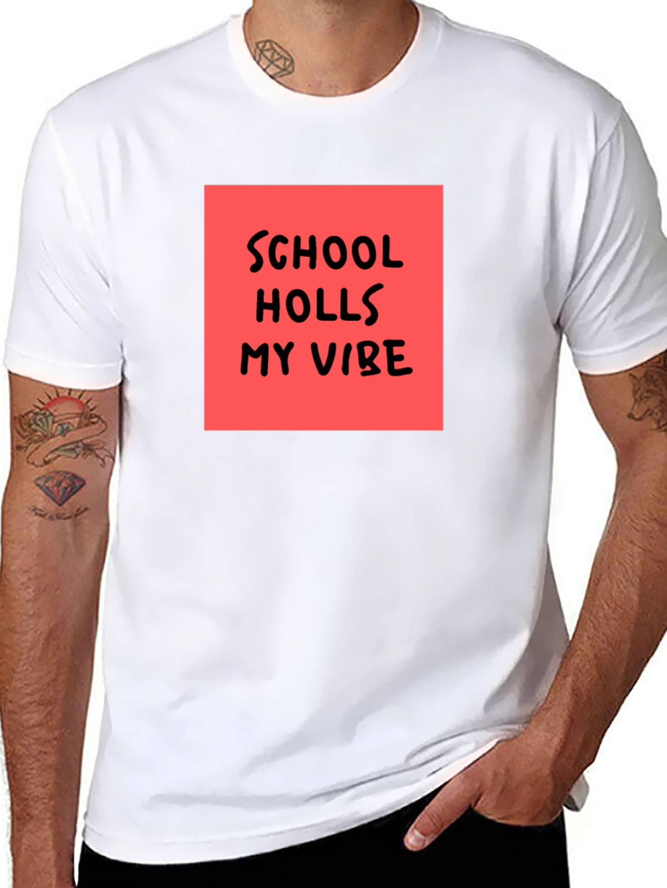 School Holls My Vibe Graphic Tee