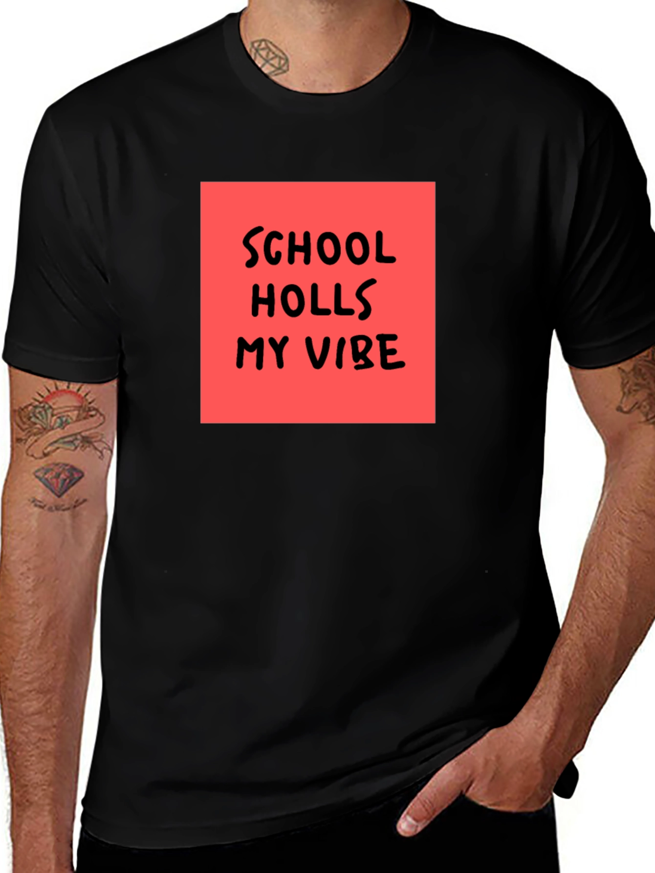 School Holls My Vibe Graphic Tee