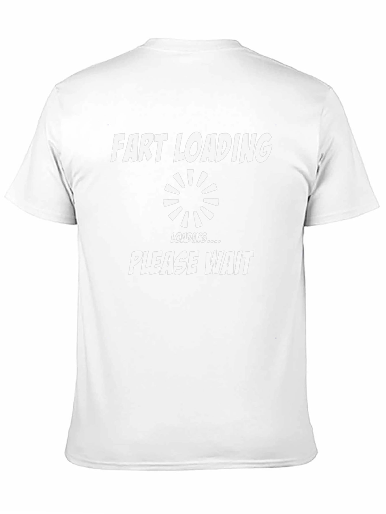 Fart Loading Funny Graphic T-Shirt