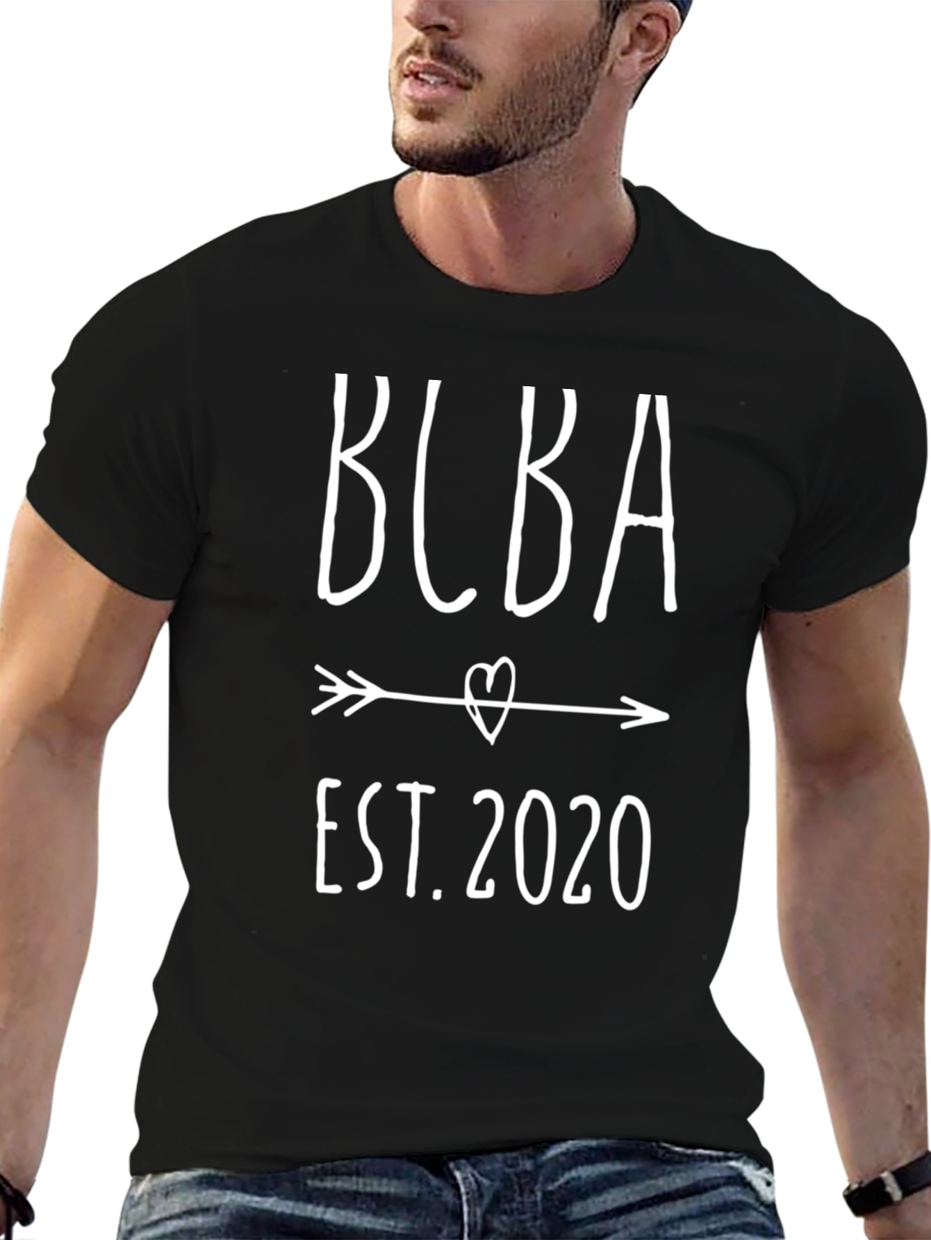 BLBA Est. 2020 Graphic Tee - Casual Black T-Shirt
