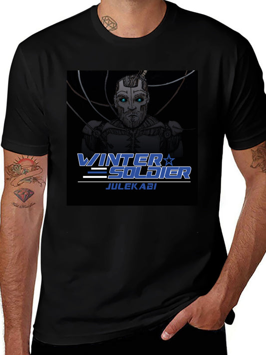 Winter Soldier Julekabi Black T-Shirt