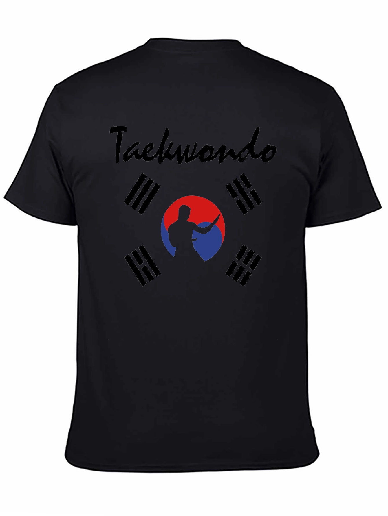 Taekwondo T-Shirt: South Korea Flag Martial Arts Tee