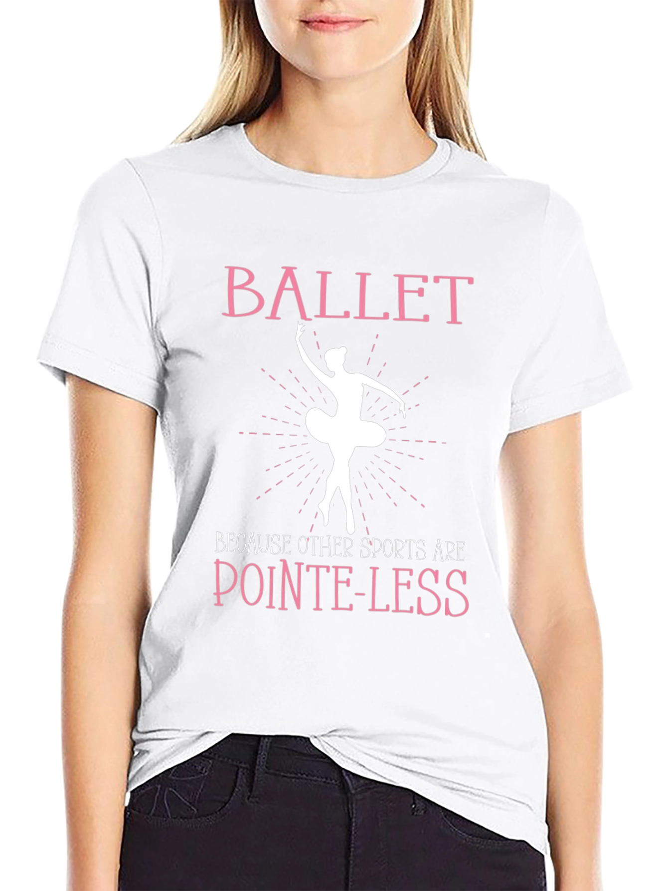 Ballet Pointe-Less Graphic Tee