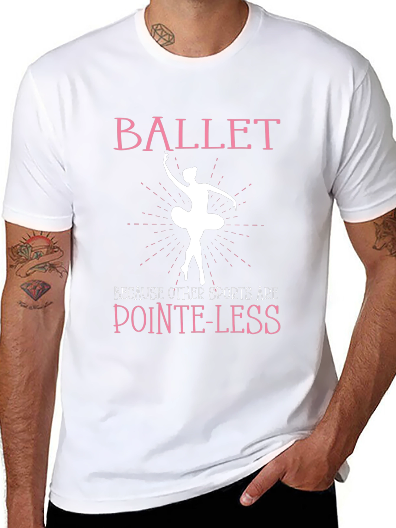 Ballet Pointe-Less Graphic Tee