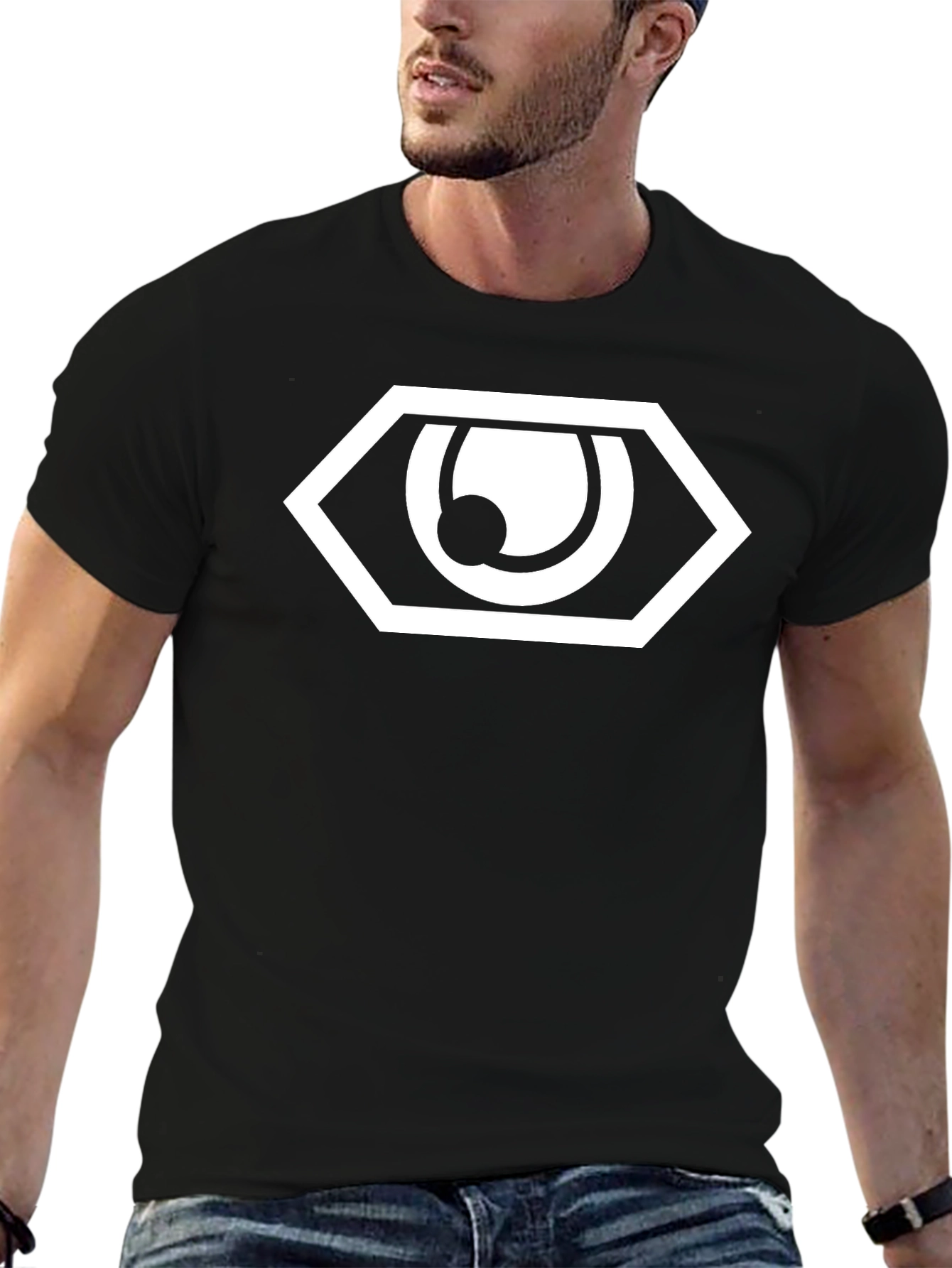 Eye Graphic Black T-Shirt - Stylish Casual Wear
