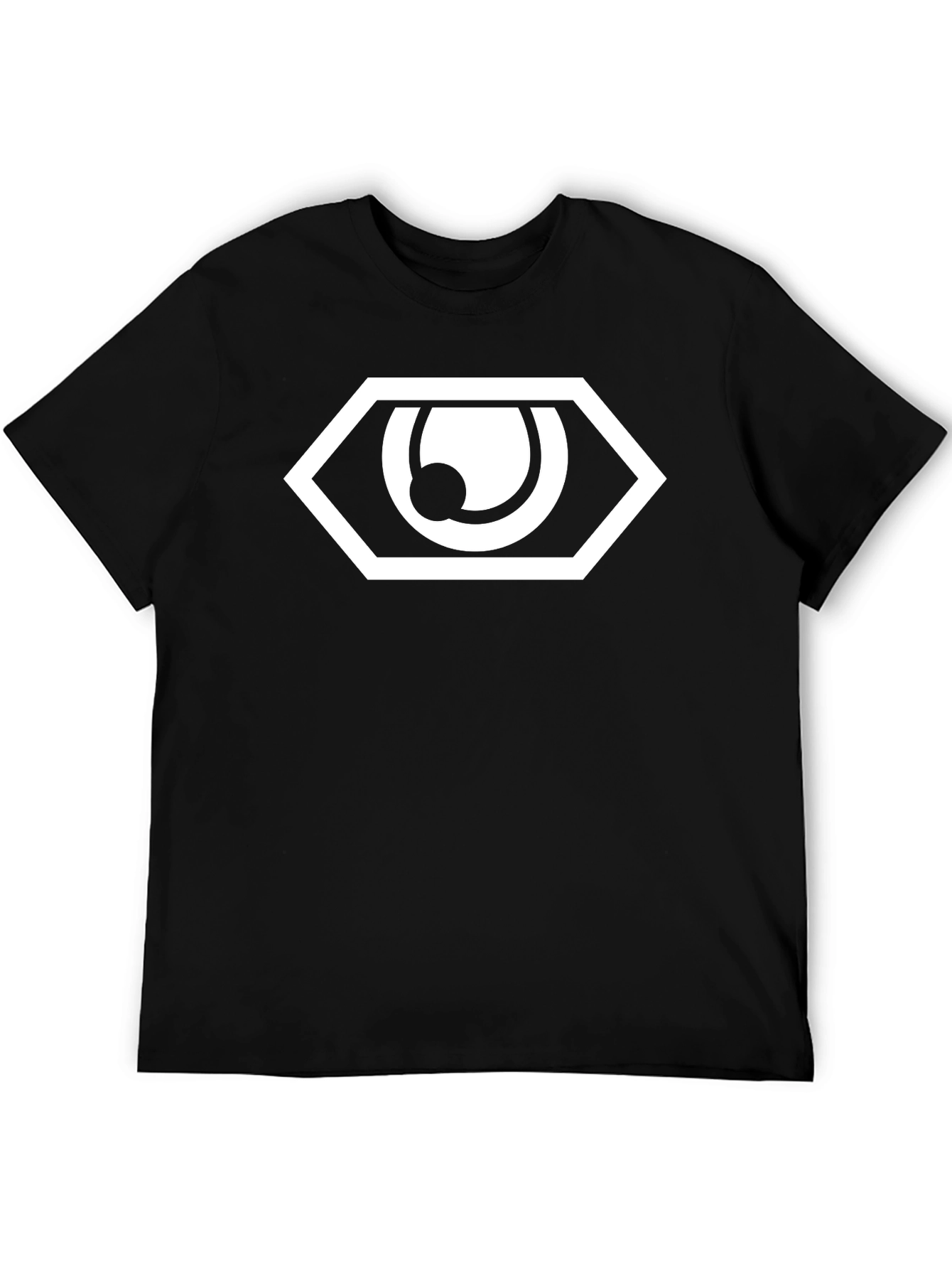 Eye Graphic Black T-Shirt - Stylish Casual Wear
