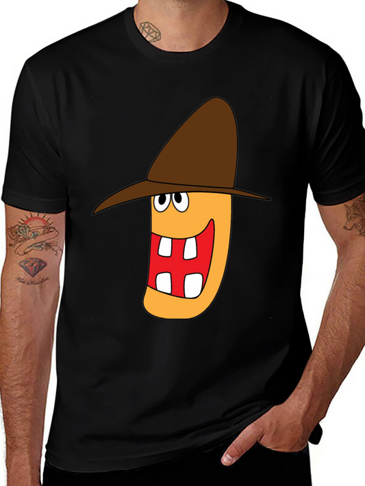 Cartoon Character Graphic Print T-Shirt