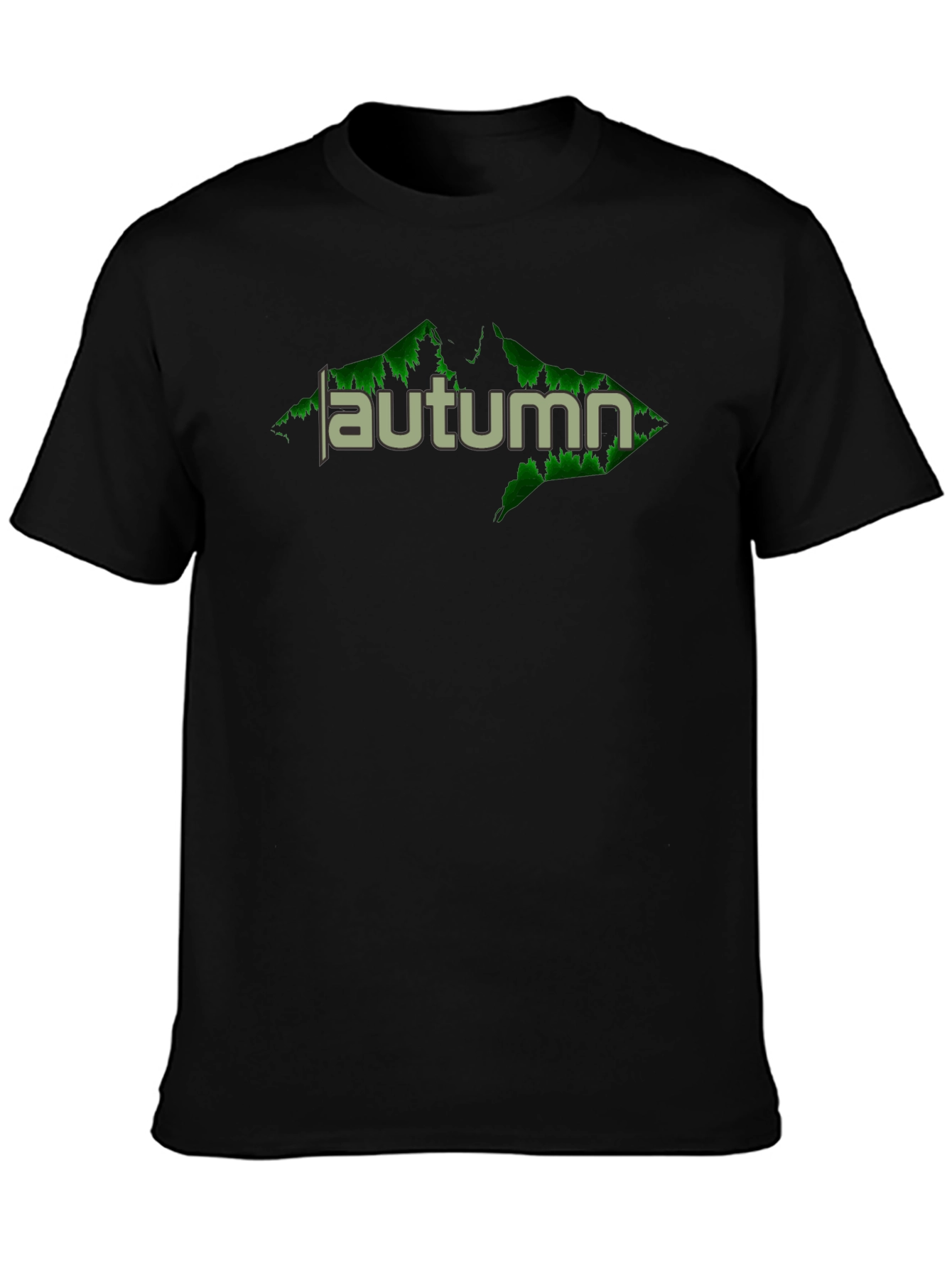 Autumn Graphic Tee - Nature Inspired Design