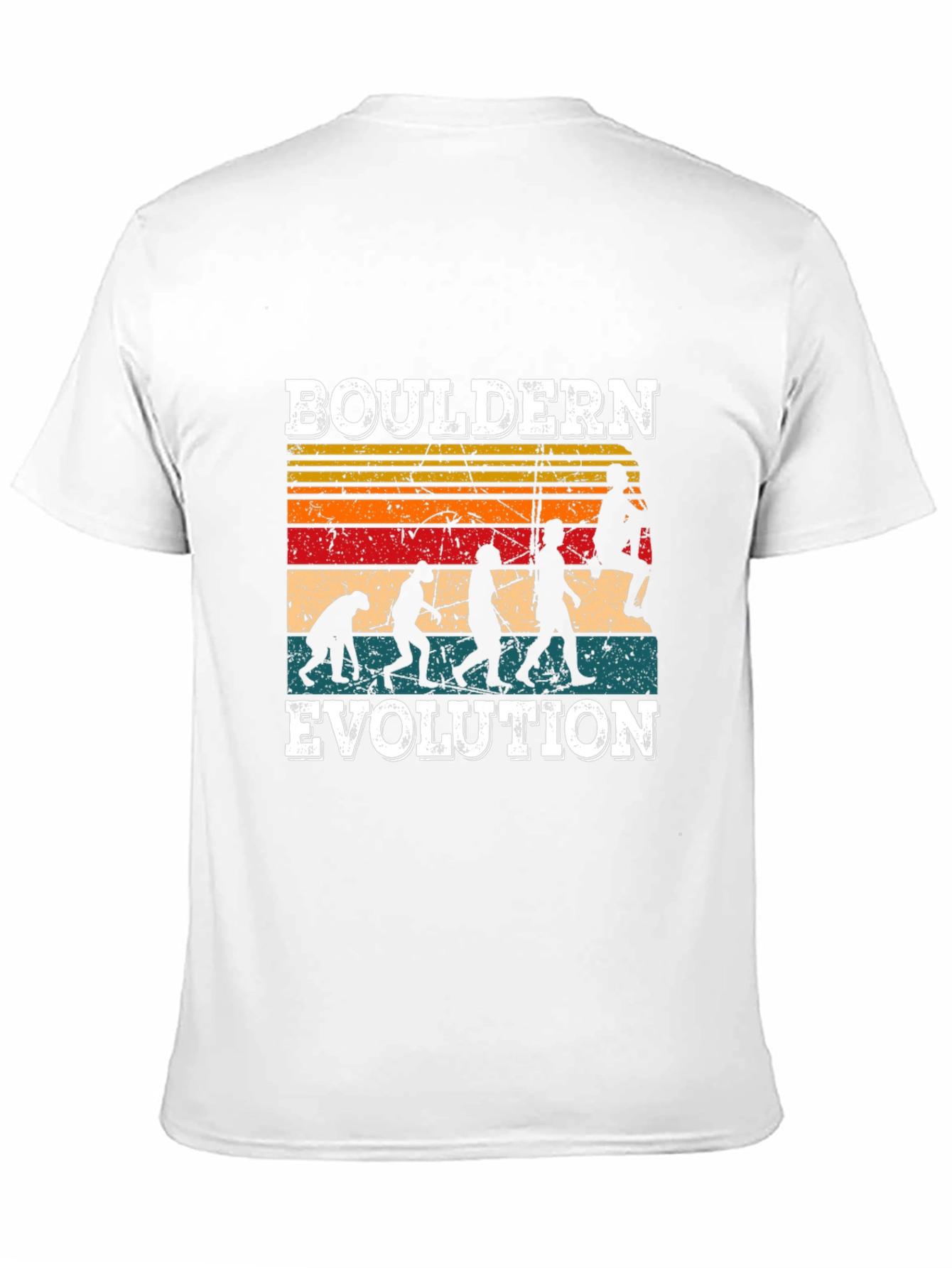 Bouldering Evolution Graphic Tee