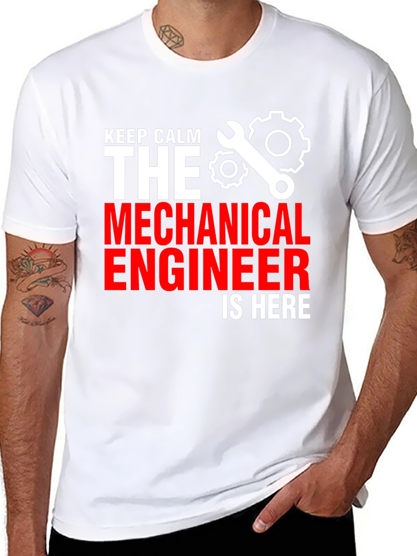 Mechanical Engineer T-Shirt - Keep Calm