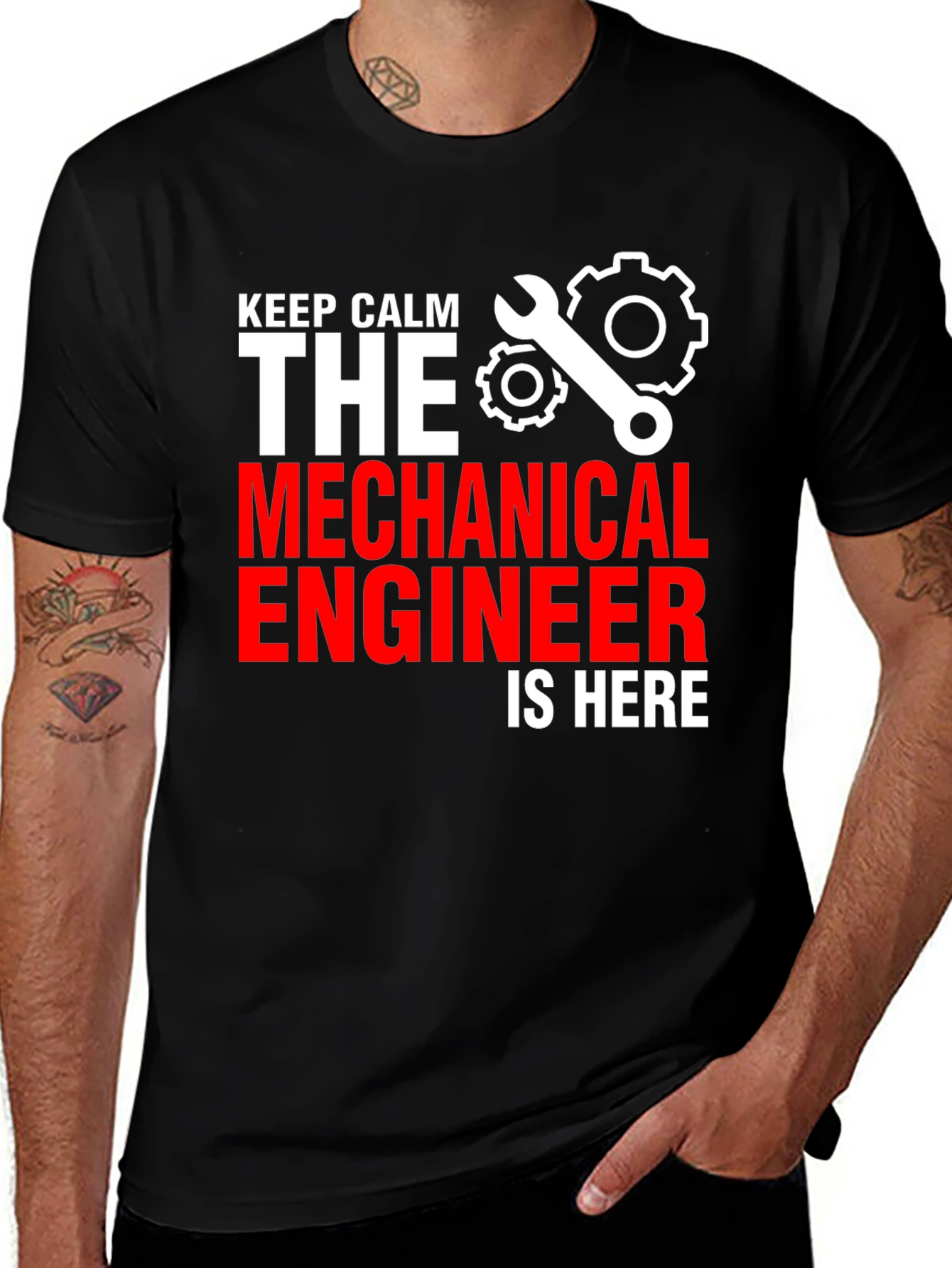 Mechanical Engineer T-Shirt - Keep Calm