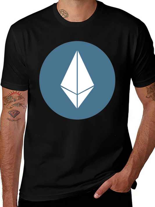 Ethereum Logo Black T-Shirt
