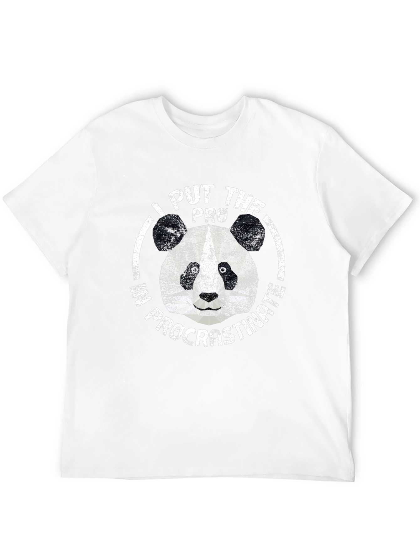 I Put the Pro in Procrastinate Panda Graphic Tee
