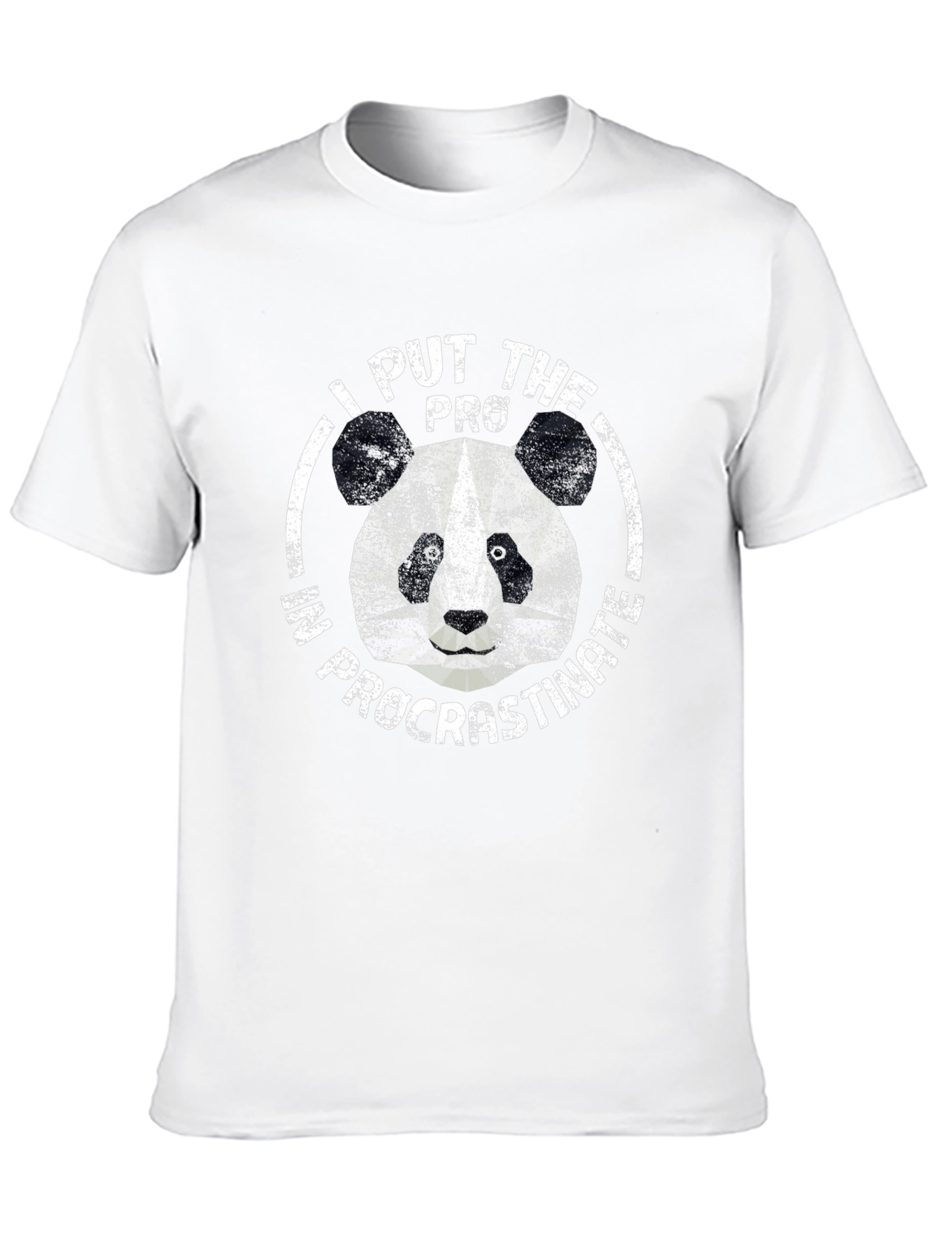 I Put the Pro in Procrastinate Panda Graphic Tee