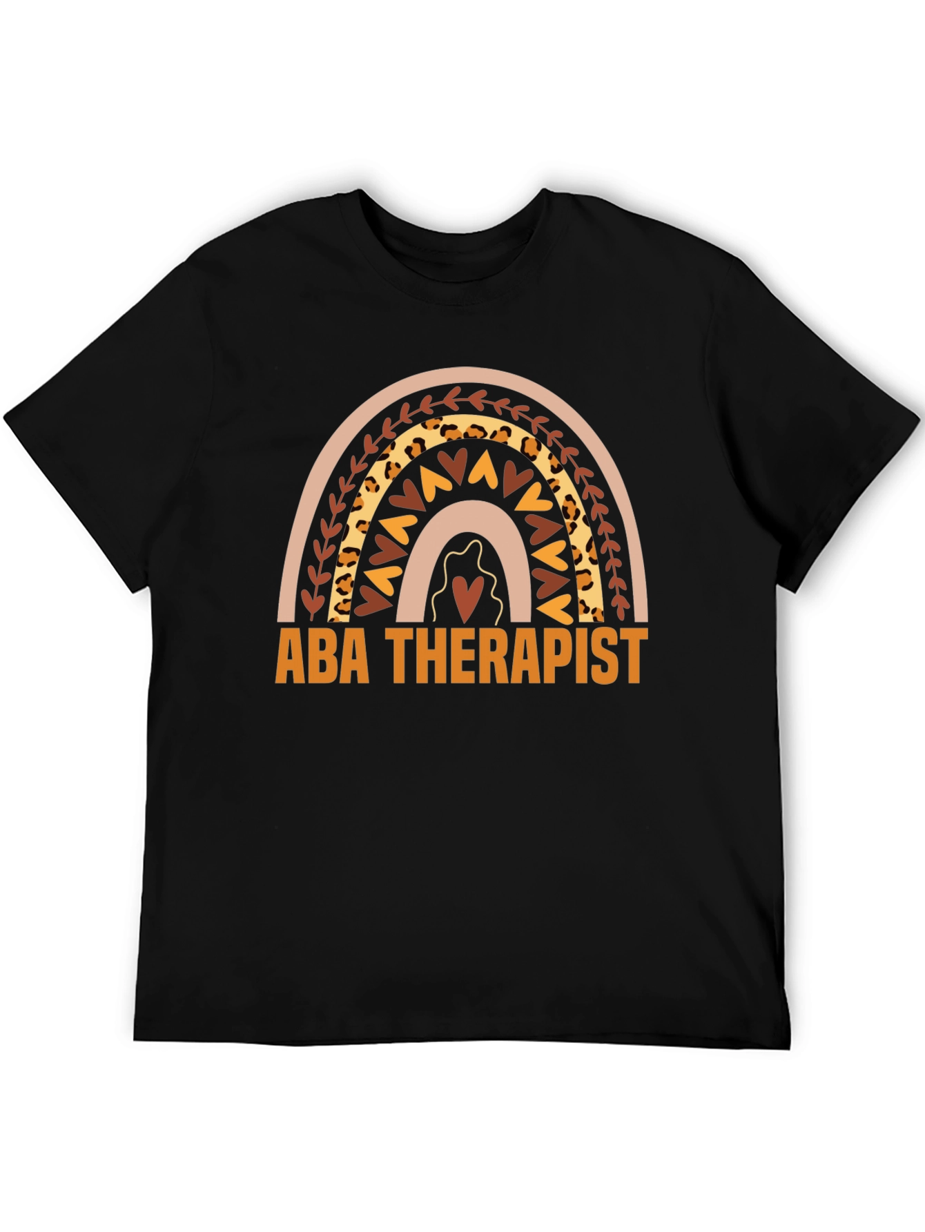 ABA Therapist Rainbow Graphic Tee