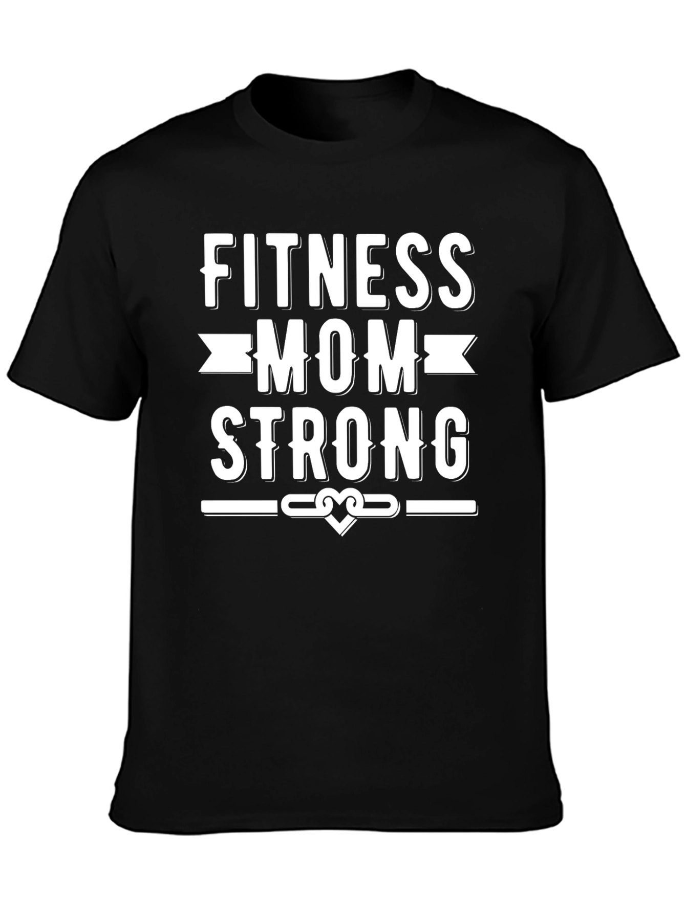 Fitness Mom Strong Graphic T-Shirt