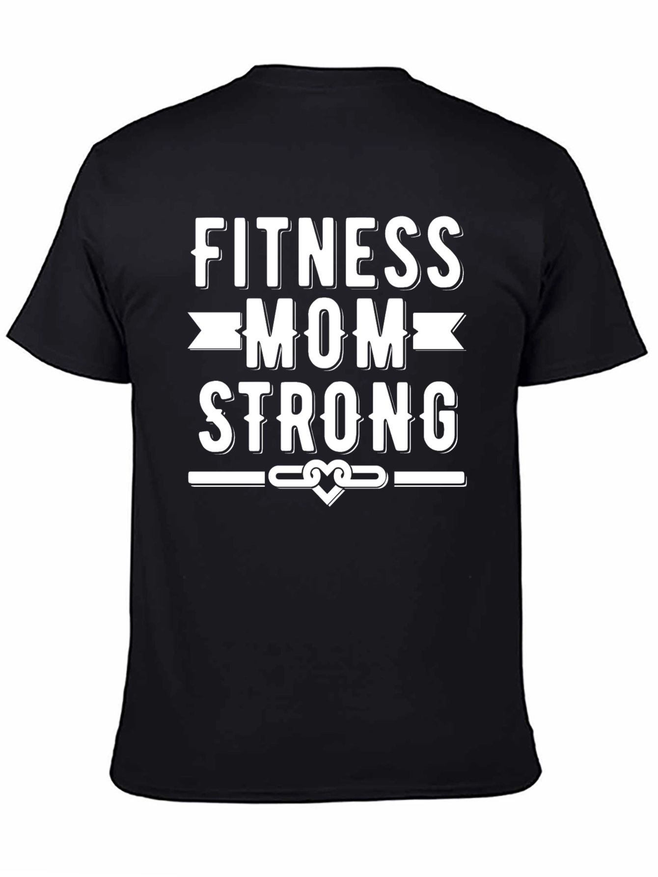 Fitness Mom Strong Graphic T-Shirt
