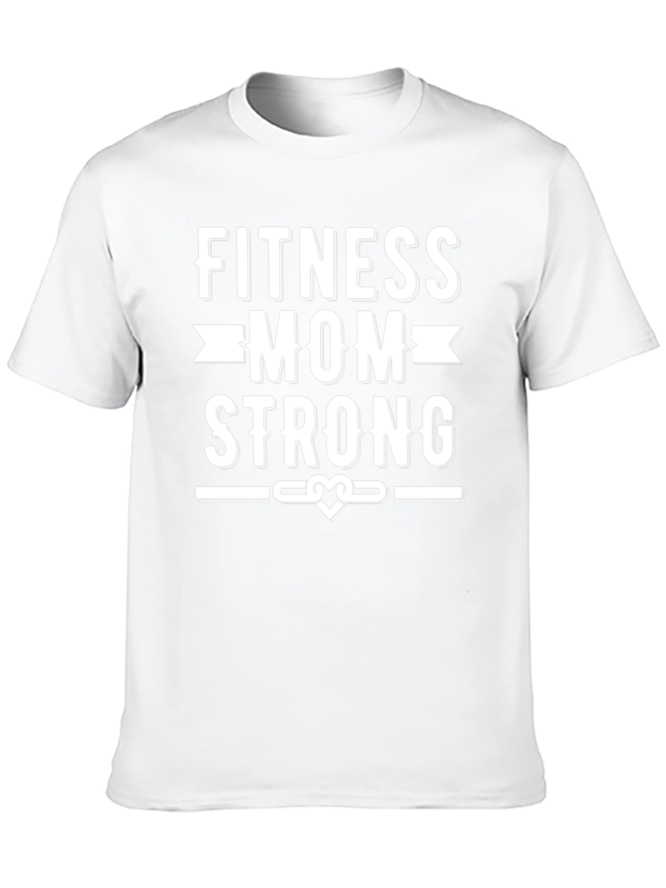 Fitness Mom Strong Graphic T-Shirt