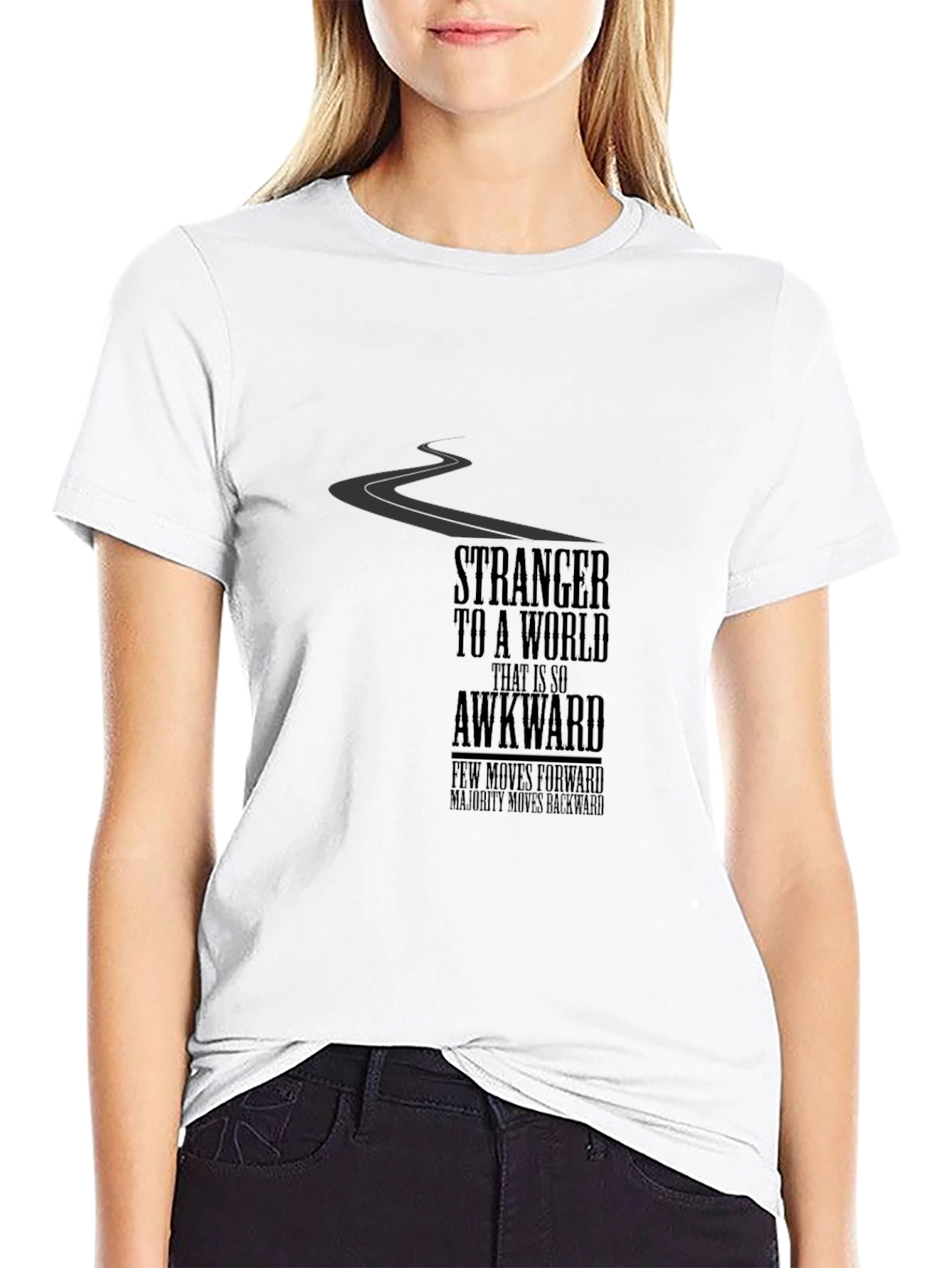 Stranger To A World Graphic T-Shirt