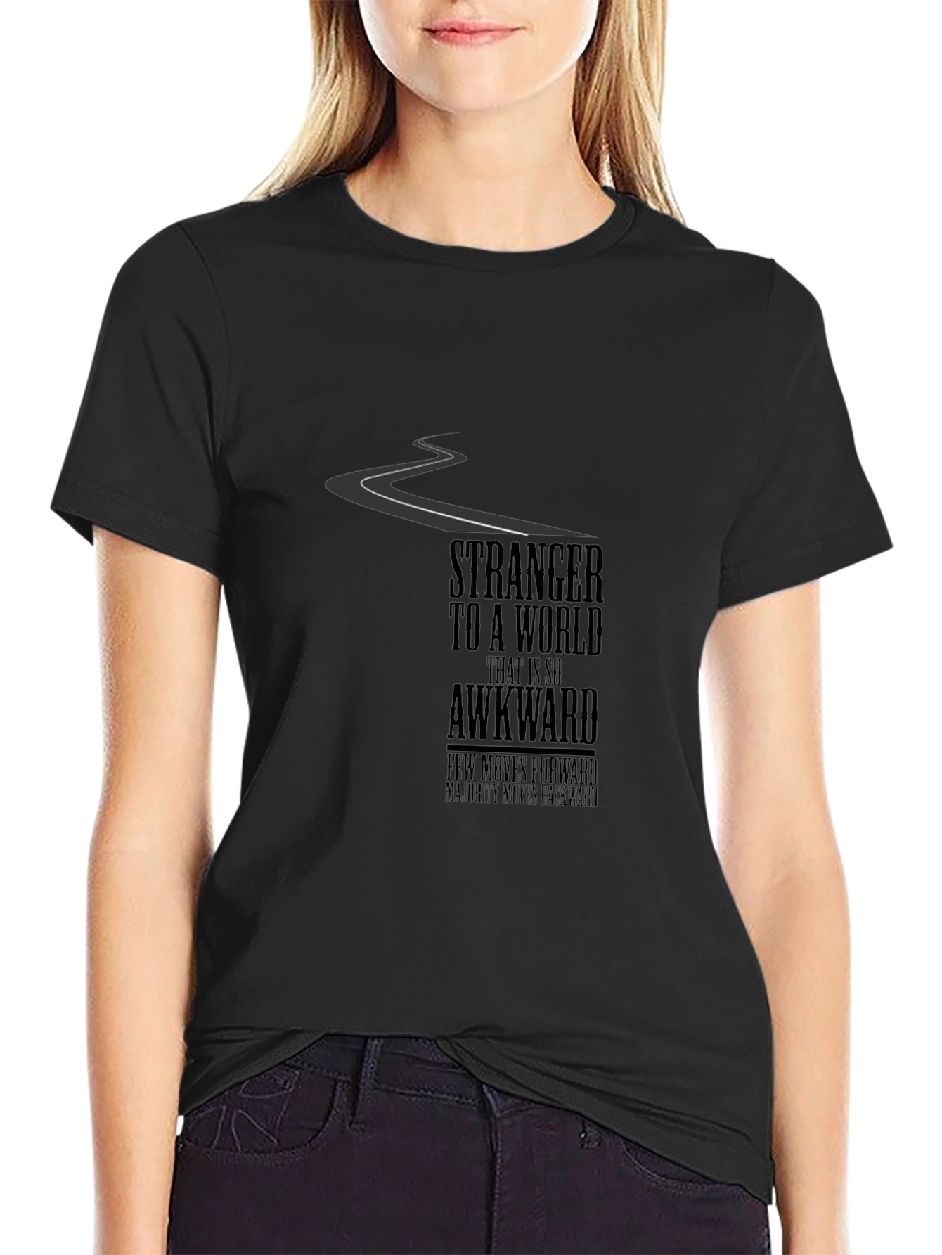 Stranger To A World Graphic T-Shirt