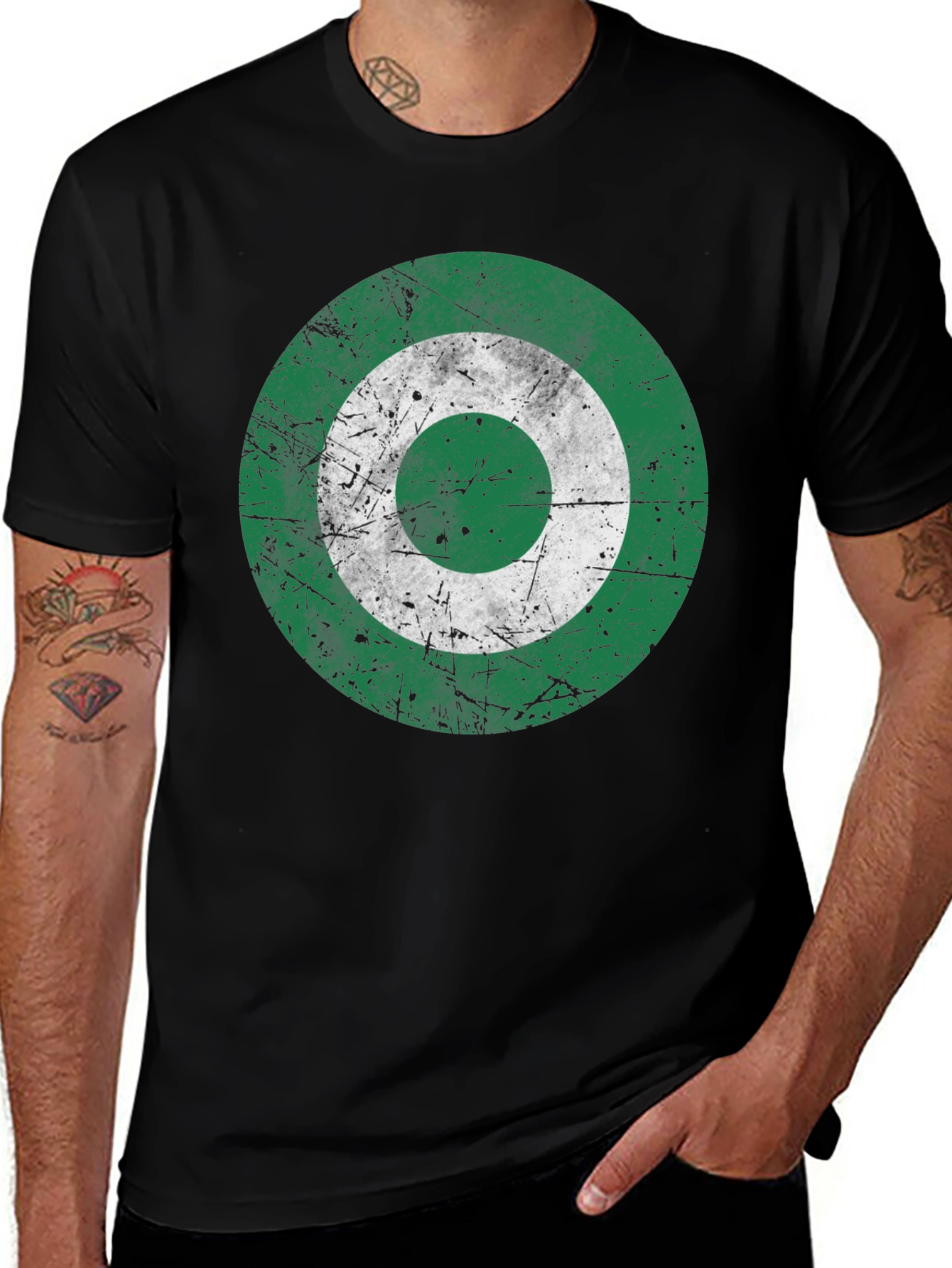 Target Graphic Black T-Shirt