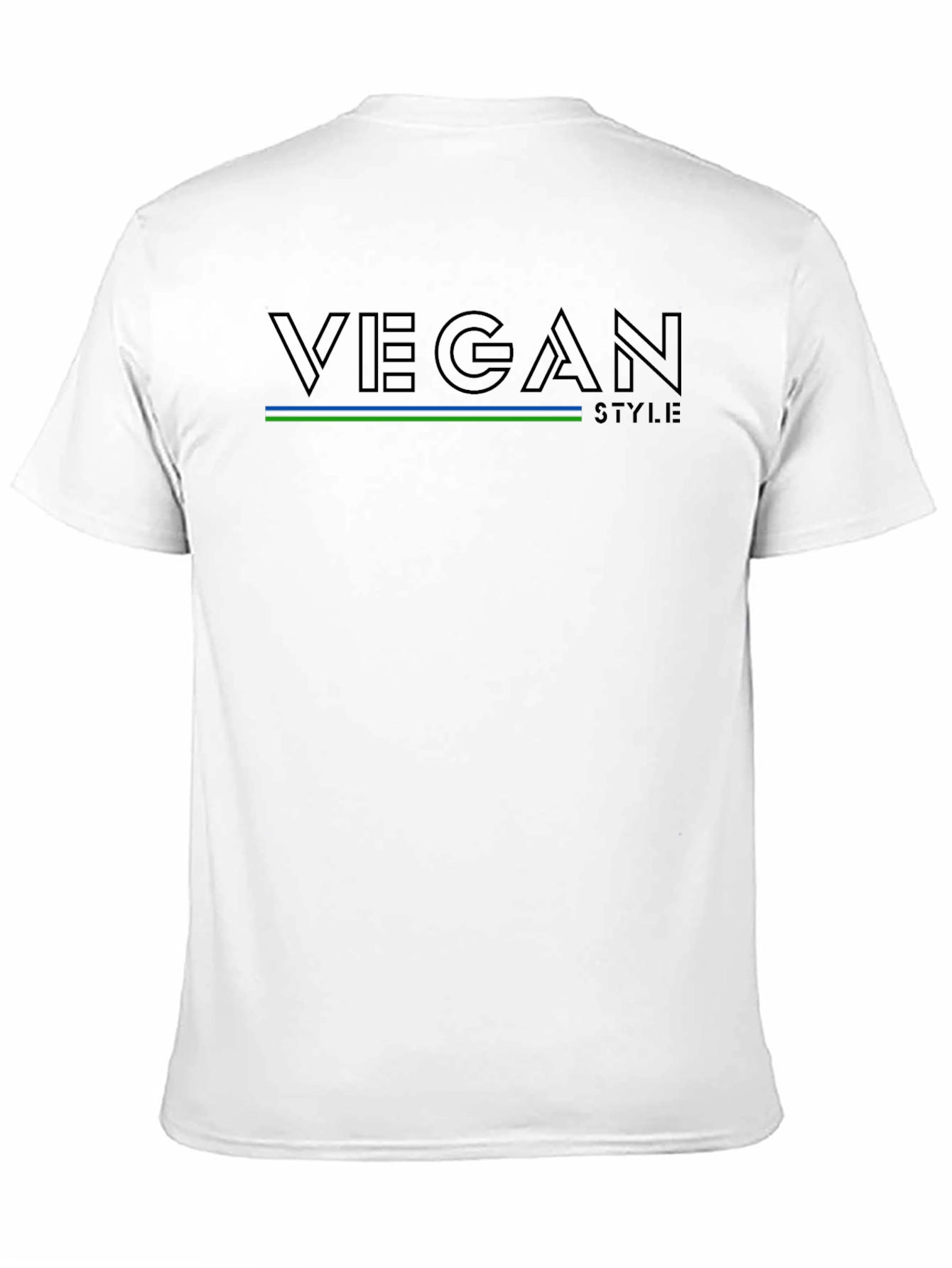Vegan Style Graphic Tee - Modern Design