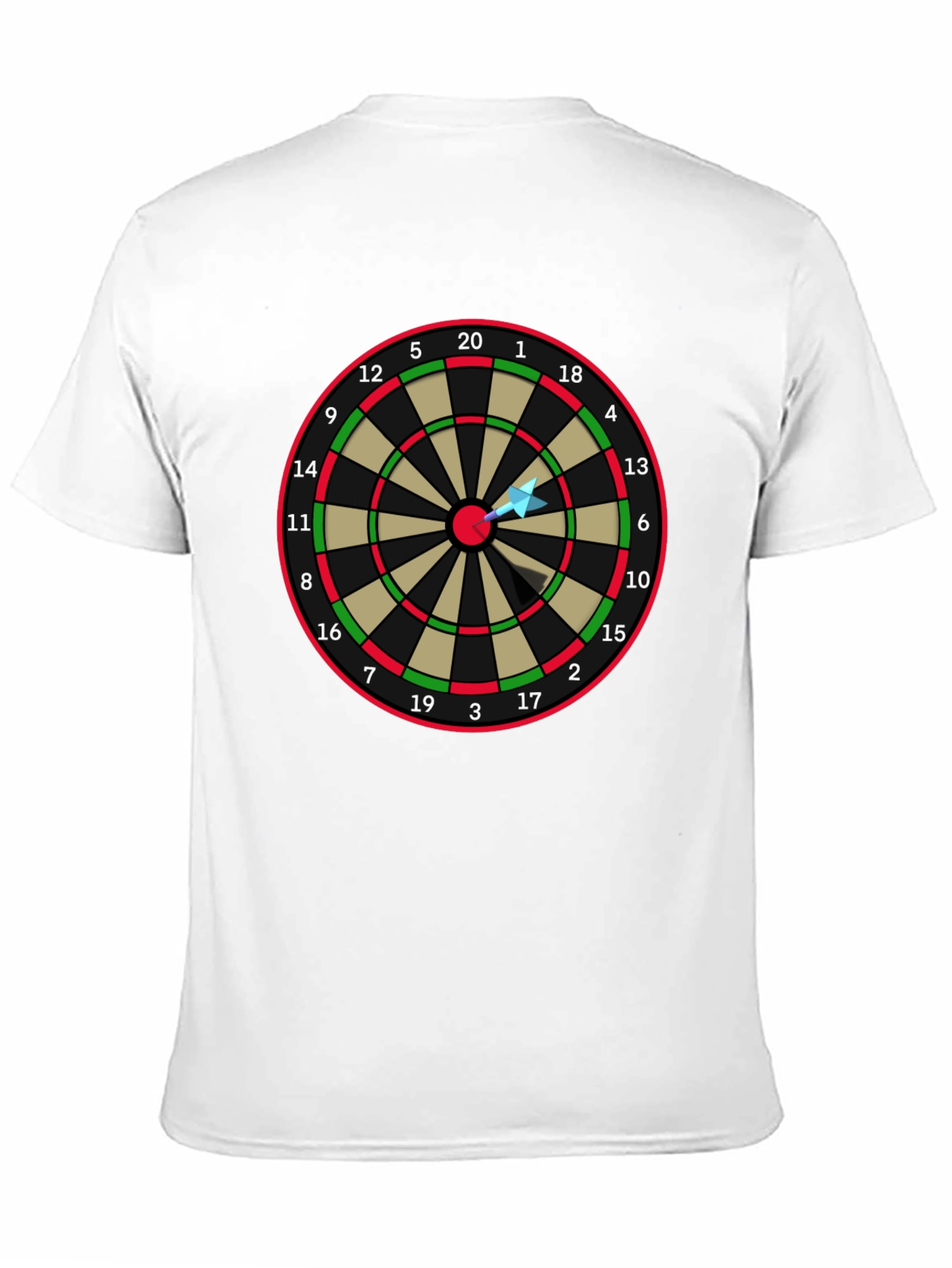 Dartboard Target Graphic T-Shirt