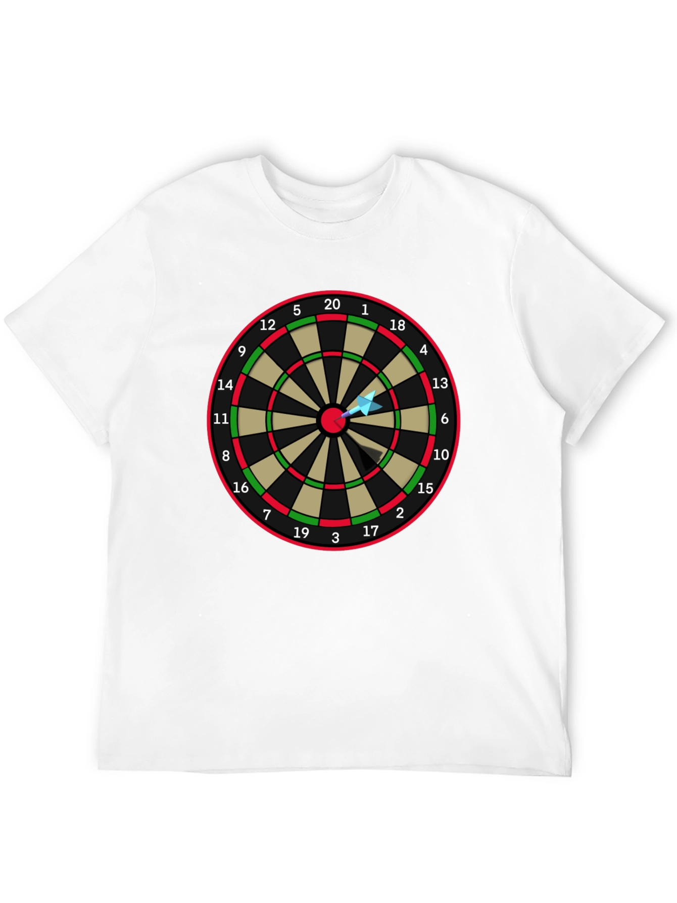 Dartboard Target Graphic T-Shirt