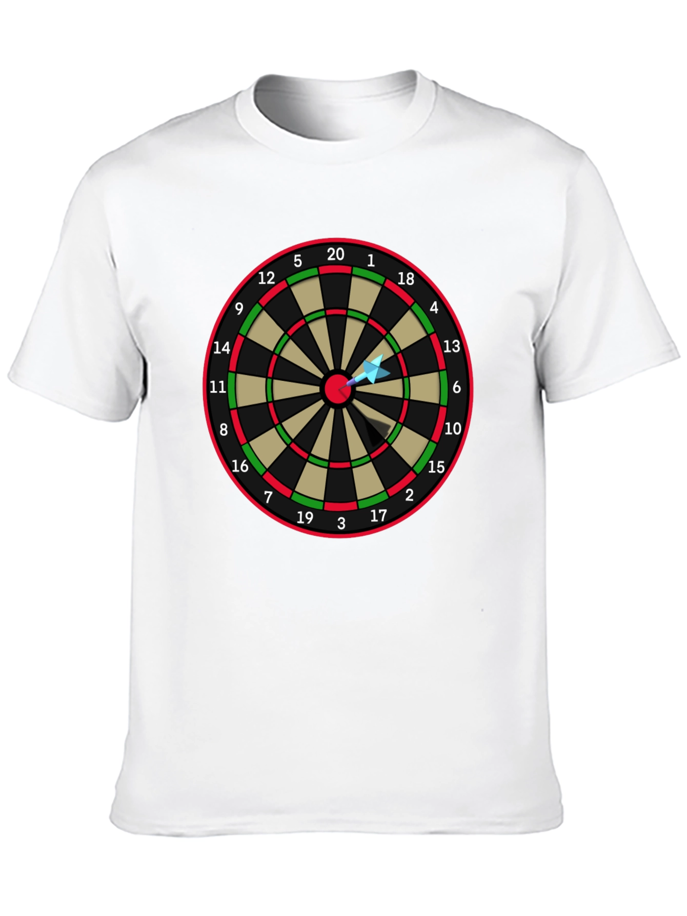 Dartboard Target Graphic T-Shirt