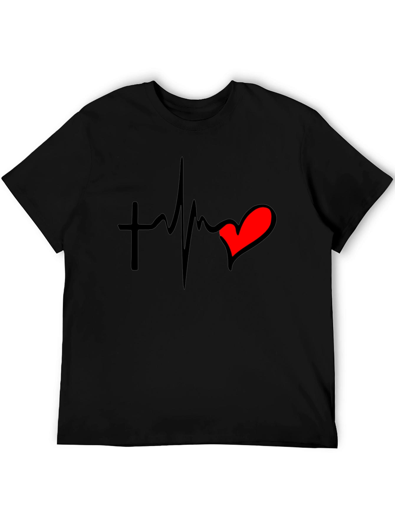 Faith Heartbeat Graphic T-Shirt
