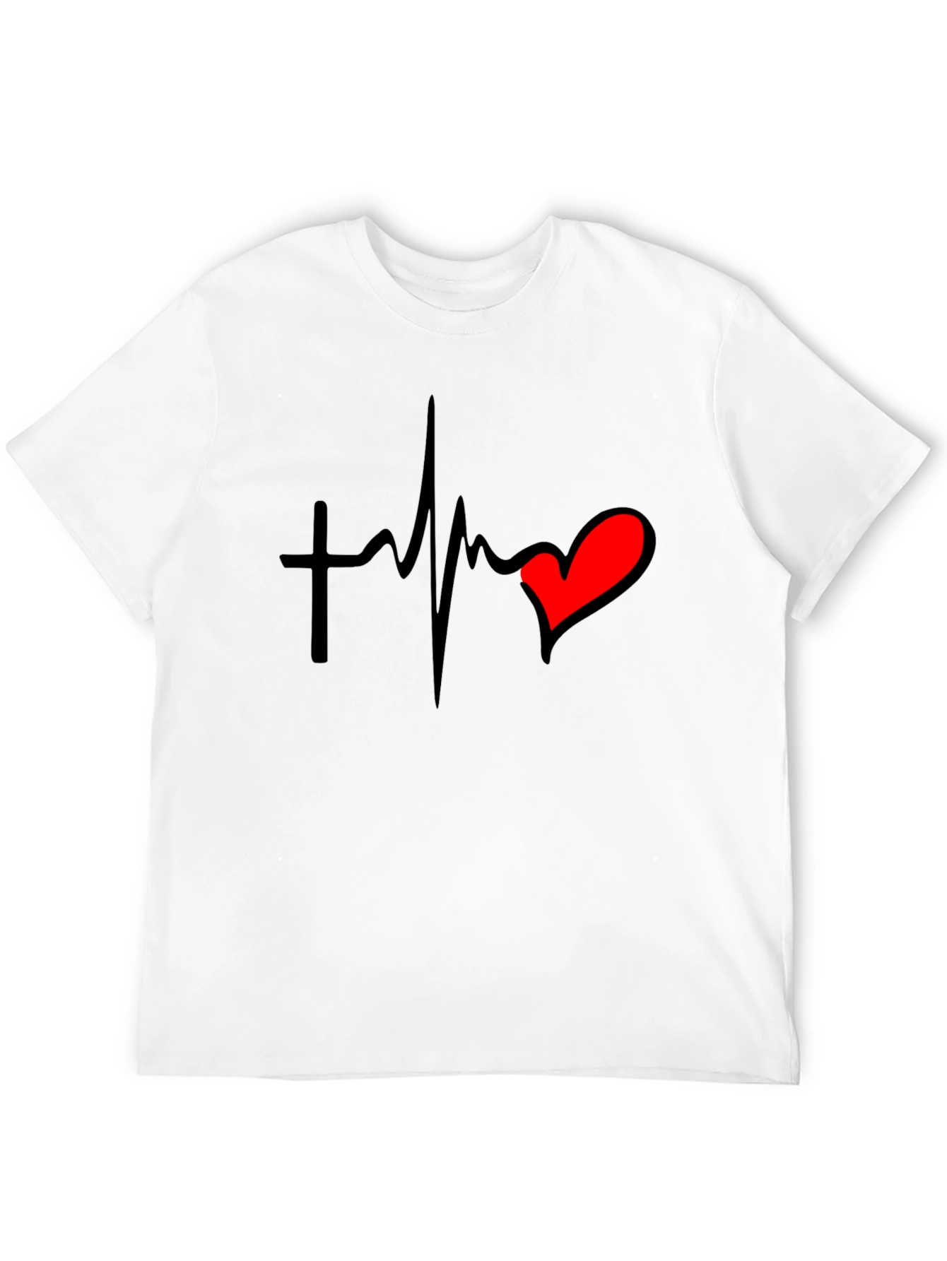 Faith Heartbeat Graphic T-Shirt