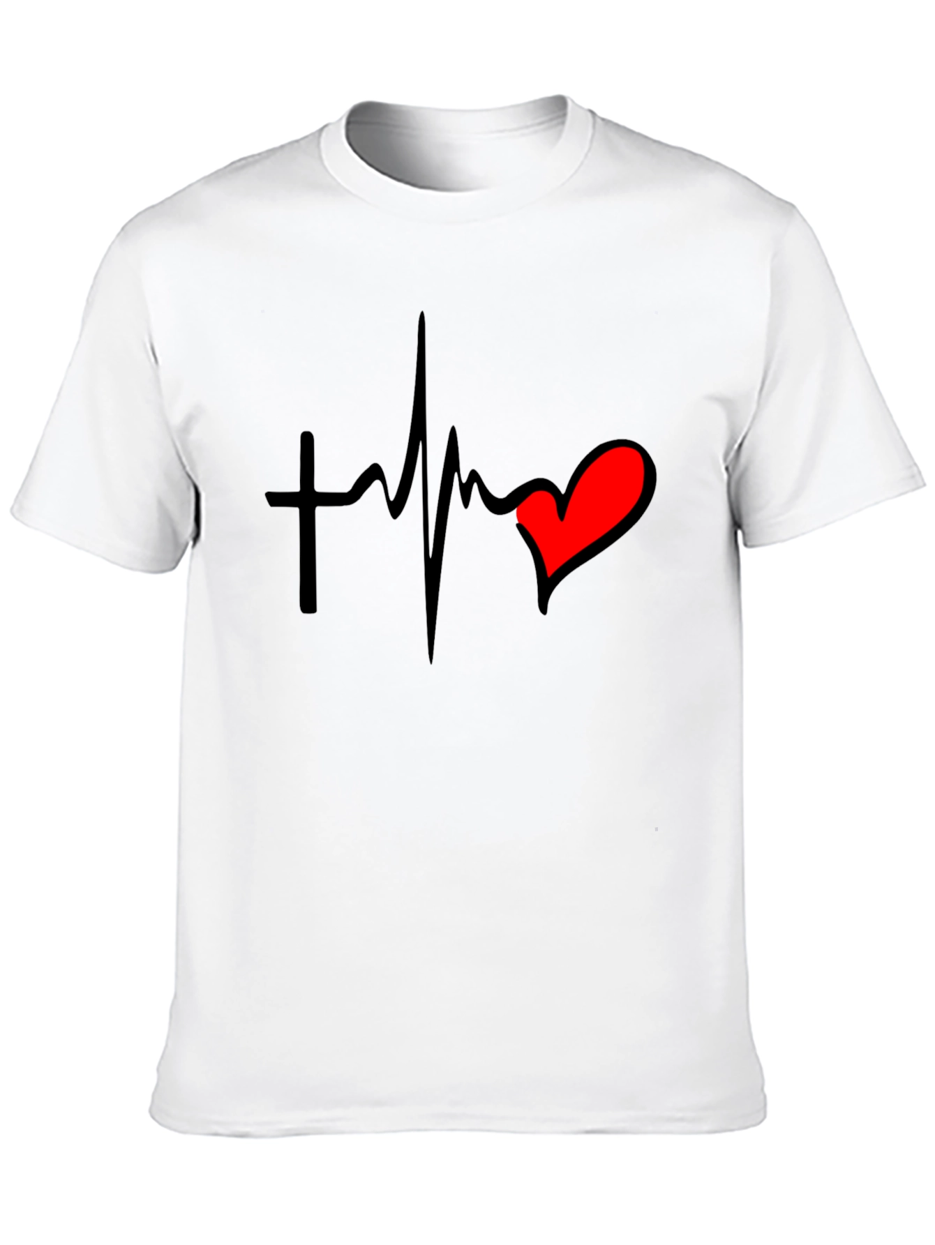 Faith Heartbeat Graphic T-Shirt