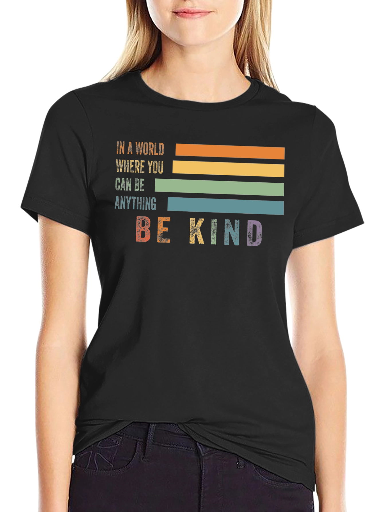 Be Kind Retro Graphic T-Shirt
