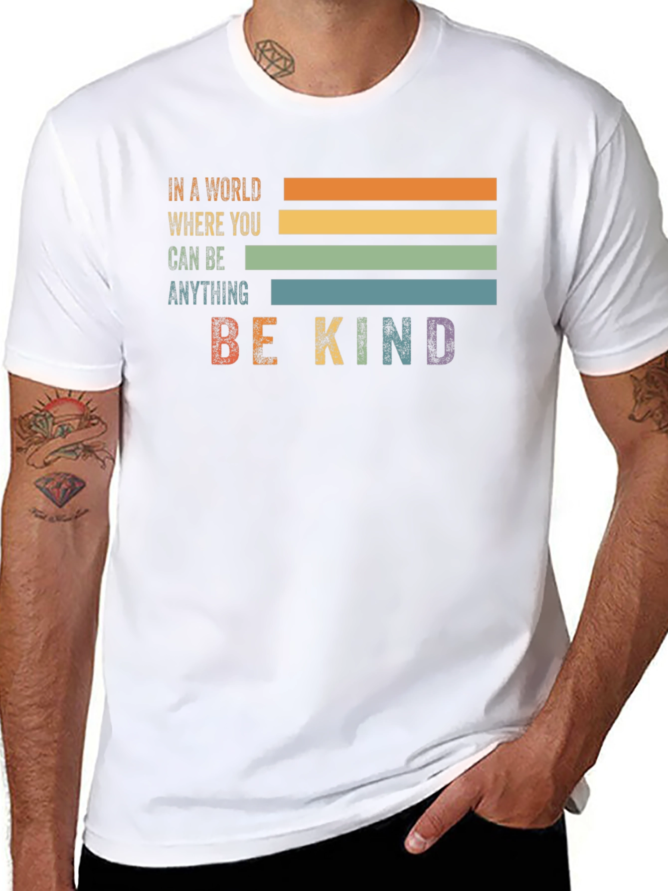 Be Kind Retro Graphic T-Shirt